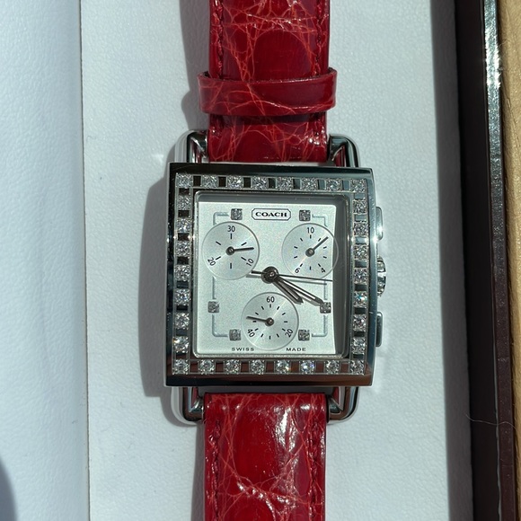 Coach 💎 ✨ DIAMOND ✨💎 HP 🌟 Legacy Harness Limited Edition watch - Picture 4 of 12